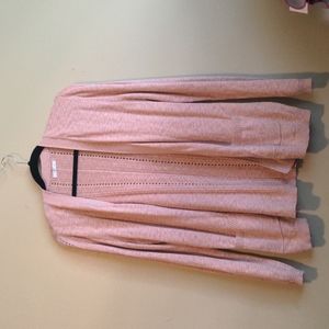 Light pink cardigan Large